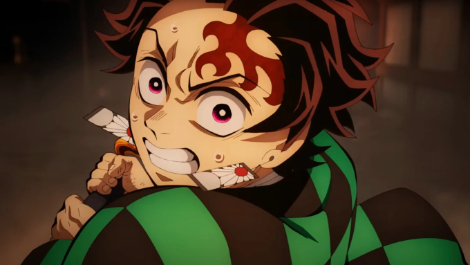 Tạo hình nhân vật chính Kamado Tanjiro trong phim. Ảnh: Crunchyroll