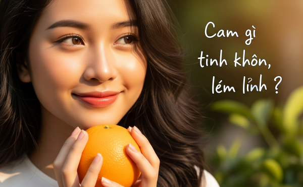 Giải đố: Cam gì tinh khôn, lém lỉnh nhất?