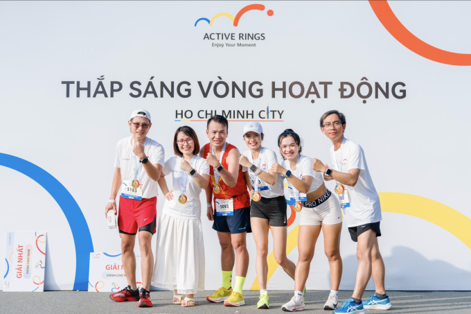 Huawei Active Rings kết nối vận động viên chuyên nghiệp lẫn phong trào. Ảnh: Huawei