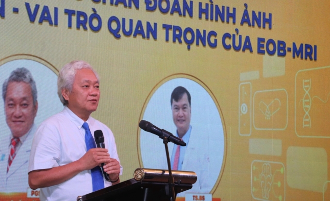PGS.TS.BS Võ Tấn Đức, Chủ tịch Hội chẩn đoán hình ảnh TP HCM. Ảnh: Thiện Nhân