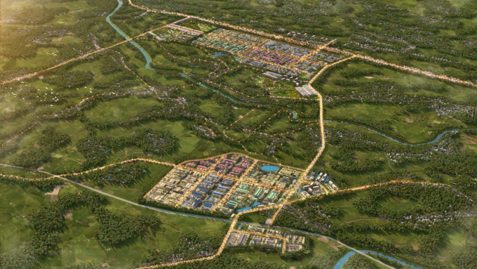 Toàn cảnh khu công nghiệp. Ảnh: Amber Industrial Parks