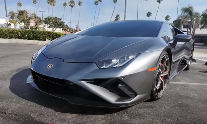 Siêu xe Lamborghini Huracan được tìm thấy sau hai năm bị mất trộm nhờ ChatGPT. Ảnh: CBS8