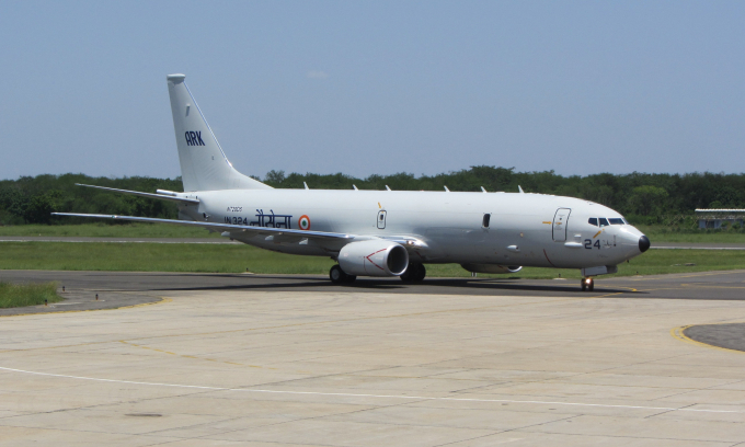 Máy bay P-8I được bàn giao cho Ấn Độ hồi năm 2014. Ảnh: Boeing