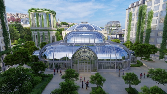 Không gian nghỉ dưỡng vui chơi giải trí tại Bà Nà Suối Mơ. Ảnh: Sun Group