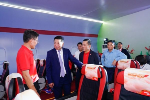 Vietjet tại A80: Trải nghiệm gian trưng bày ấn tượng