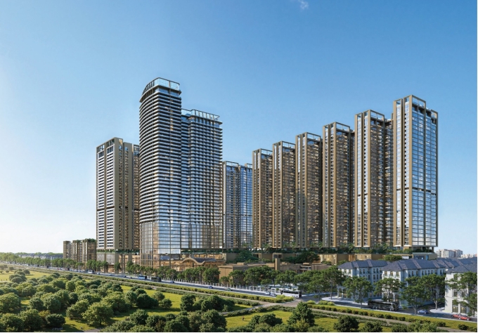 Phối cảnh dự án Sunshine Legend City. Ảnh: SSG