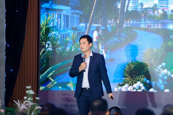 Ông Trần Đức Nghĩa – Giám đốc Marketing SJ Group chia sẻ về định vị của dự án.
