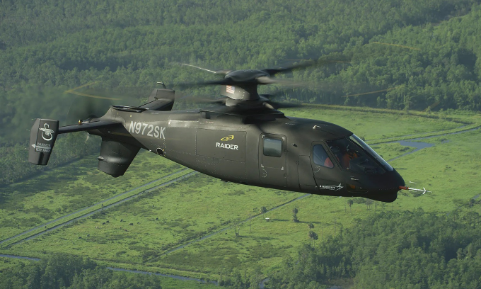 Trực thăng S-97. Ảnh: Sikorsky
