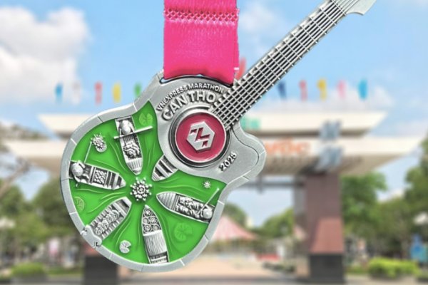 Huy chương VnExpress Marathon Cần Thơ: Tuyệt tác nghệ thuật của giải chạy