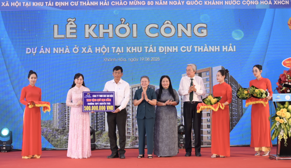 Khánh Hòa: Thêm 1.350 căn nhà ở xã hội sắp ra mắt