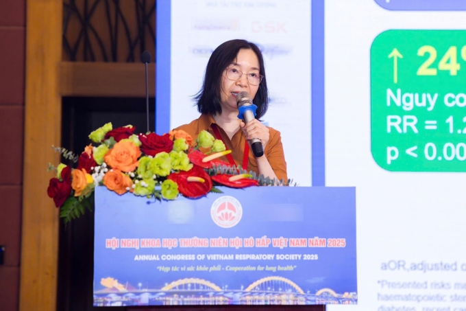 TS.BS Lê Thị Thu Hương nhấn mạnh vai trò then chốt của bác sĩ trong dự phòng bệnh. Ảnh: GSK Việt Nam