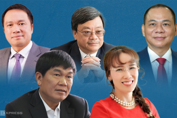 Tháng 8: Các tỷ phú Việt Nam tiếp tục tăng trưởng tài sản