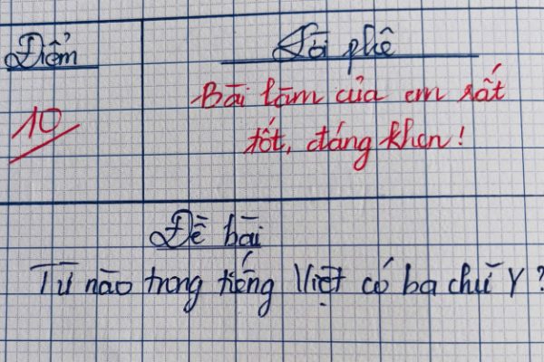 Đố vui: Từ tiếng Việt nào chứa ba chữ ‘Y’?