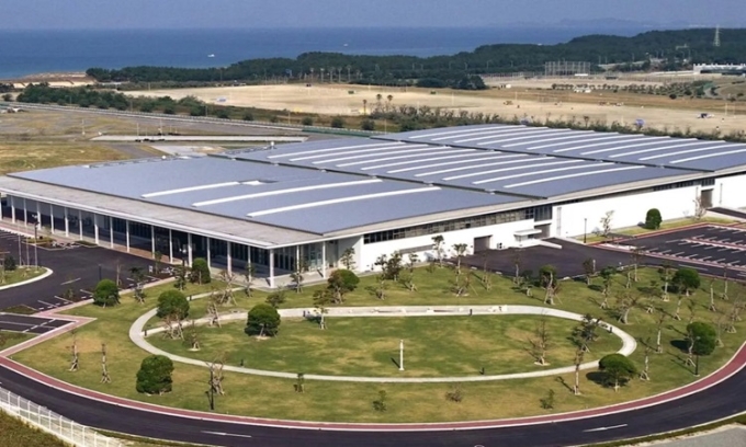 Nhà máy điện ở Fukuoka có thể sản xuất 880.000 kilowatt-giờ mỗi năm. Ảnh: Cơ quan cấp nước Fukuoka