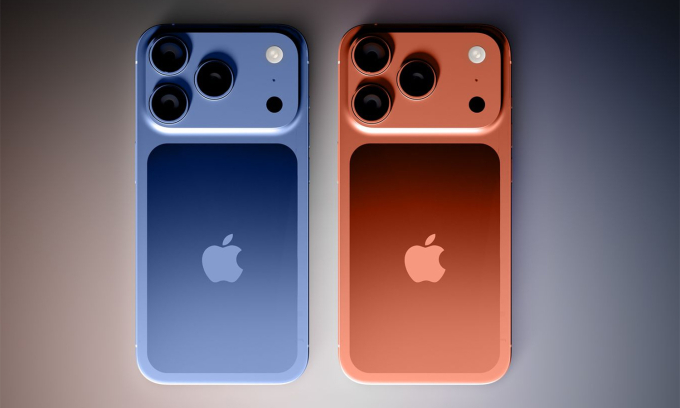 Ảnh dựng iPhone 17 Pro Max theo tin đồn của Macrumors.