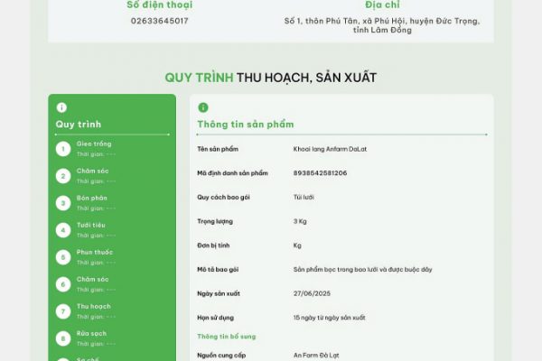 Startup Việt số hóa sản phẩm với căn cước số: Giải pháp truy xuất nguồn gốc