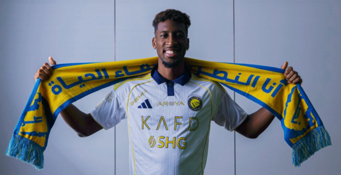 Kingsley Coman ra mắt Al Nassr ngày 15/8. Ảnh: Al Nassr