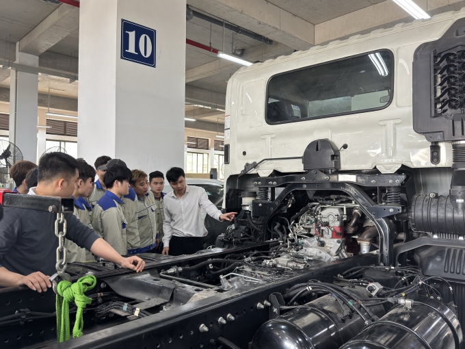 Bên trong xưởng thực hành Cơ khí và Công nghệ của CTECH. Ảnh: CTECH