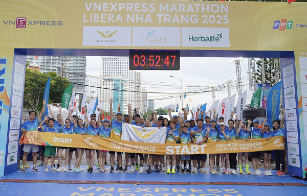 KDI Holdings: Gần 150 VĐV tham gia VnExpress Marathon
