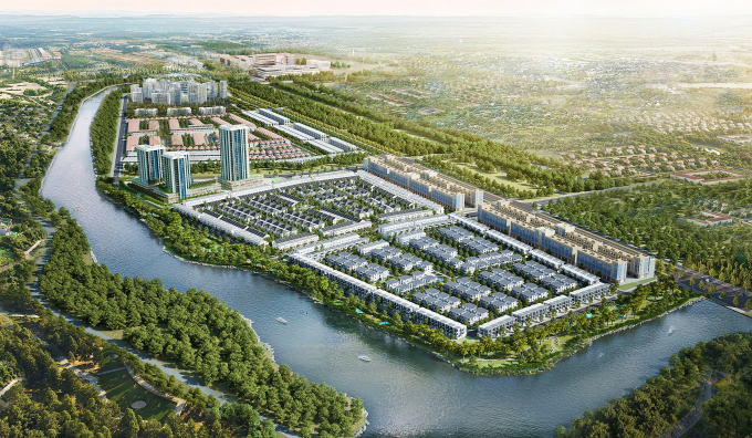 Phối cảnh dự án The Oasis Riverside. Ảnh: SNI