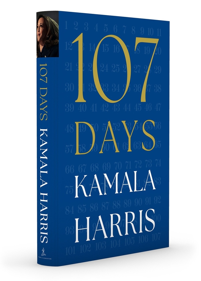 Bìa sách 107 days. Ảnh: Simon & Schuster