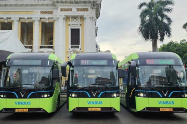 Hà Nội: Khai trương tuyến buýt điện du lịch trung tâm