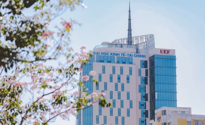 Trường Đại học Kinh tế - Tài chính TP HCM. Ảnh: UEF