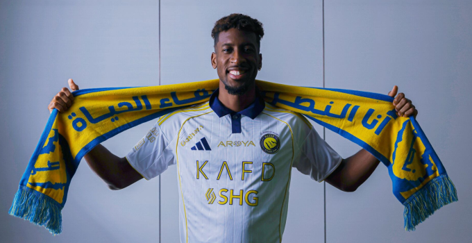 Kingsley Coman ra mắt Al Nassr ngày 15/8. Ảnh: Al Nassr