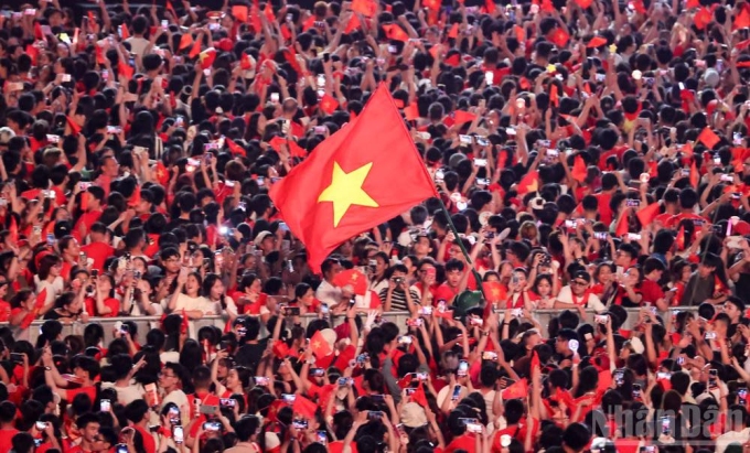 Một góc sân khấu concert quốc gia. Ảnh: Ban tổ chức cung cấp