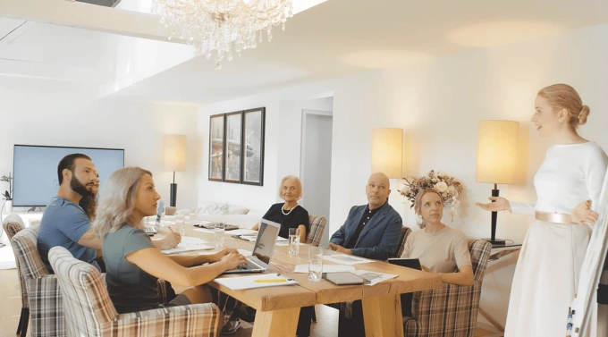 Đội ngũ chuyên gia và bác sĩ tâm lý tại Paracelsus Recovery, Zurich, Thụy Sĩ. Ảnh: Paracelsus Recovery