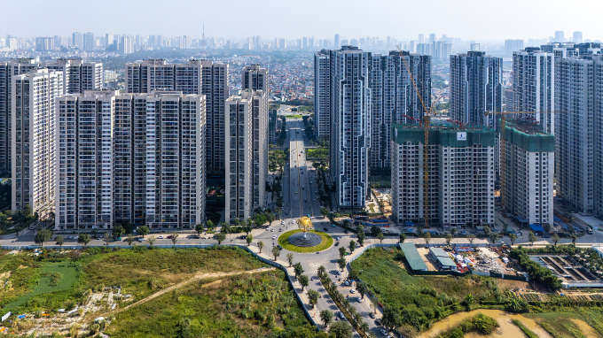 Chung cư cao cấp phía tây Hà Nội tháng 11/2024. Ảnh: Giang Huy