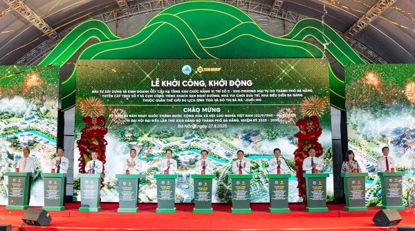 Đà Nẵng: Sun Group khởi công đô thị du lịch 52 nghìn tỷ