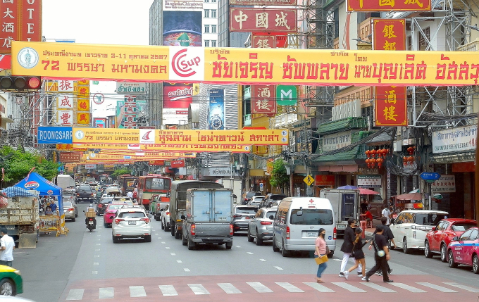Đường phố Bangkok hồi tháng 9/2024. Ảnh: Bích Phương
