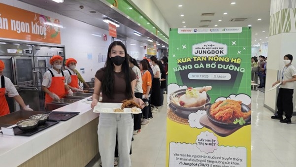 Các món Gà Hàn Quốc được đưa vào thực đơn để tạo sự khác biệt. Ảnh: AT (Korea Agro - Fisheries & Food Trade Corporation)