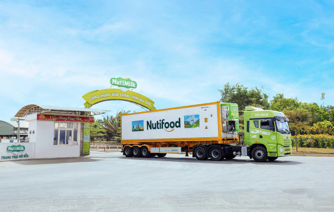 Nhà máy sản xuất sữa cách trang trại bò sữa NutiMilk Gia Lai khoảng một giờ vận chuyển. Ảnh: Ánh Tuyết