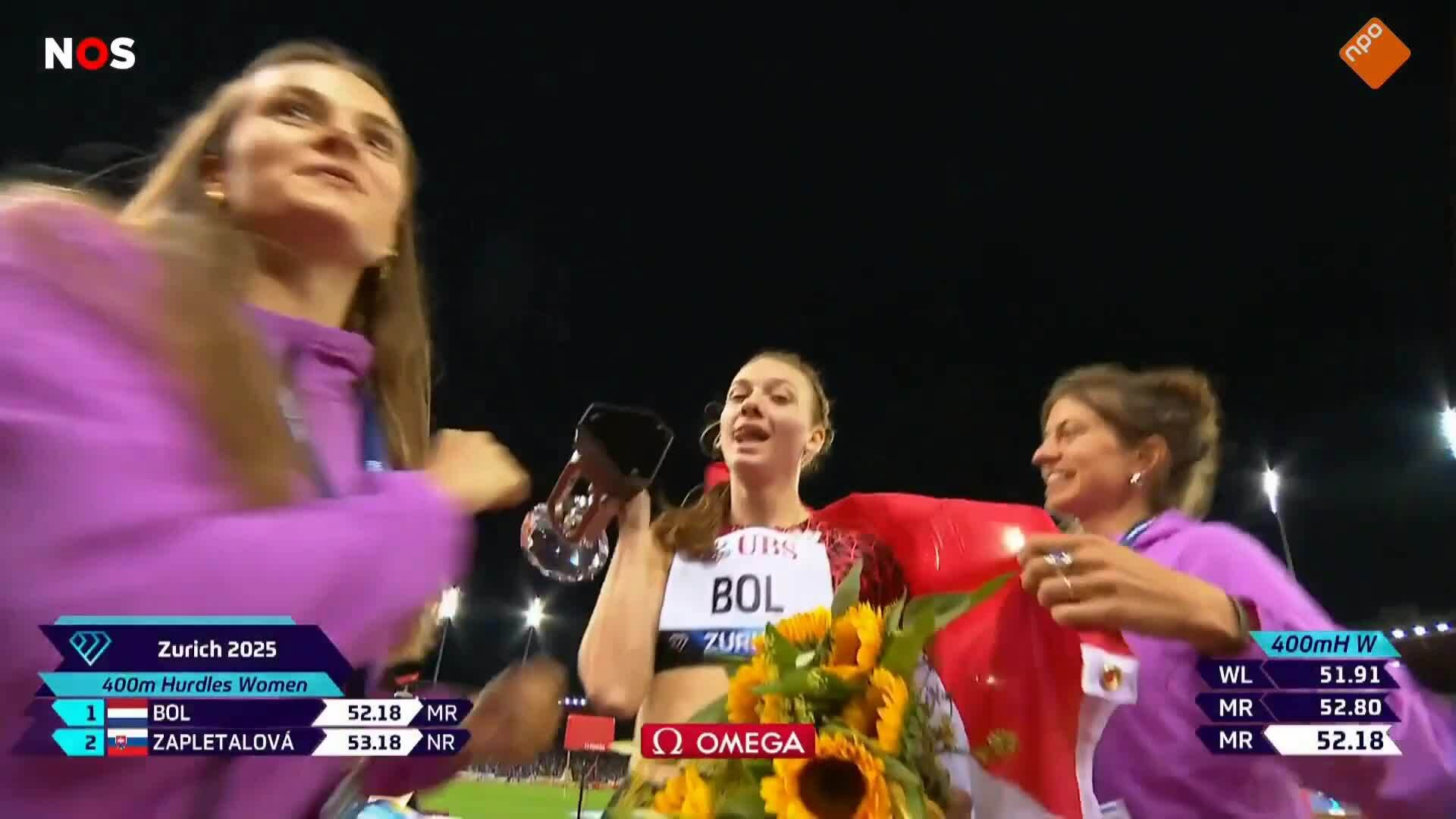 Femke Bol vô địch Diamond League 2025.
