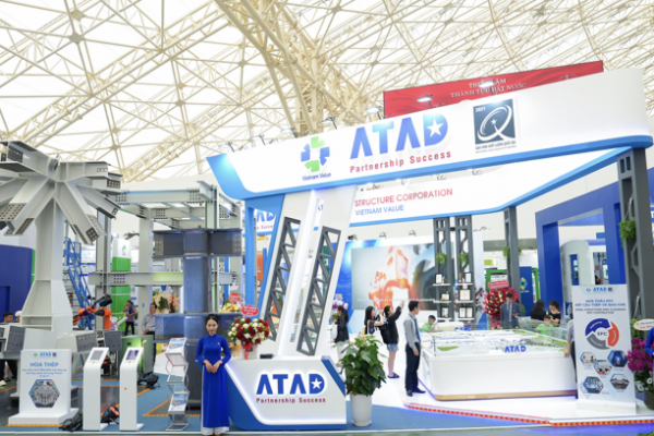 ATAD: Kết cấu thép tại triển lãm thành tựu đất nước