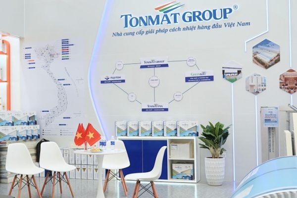 Tonmat giới thiệu sản phẩm cách nhiệt tại triển lãm quốc gia