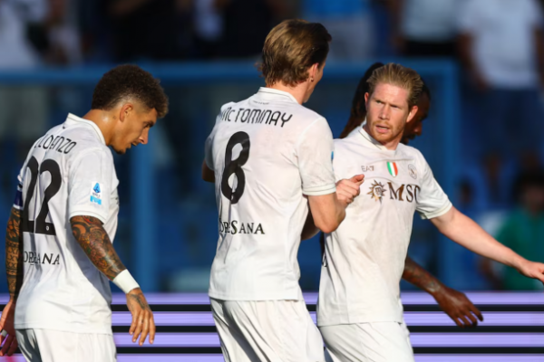Napoli thắng Serie A: McTominay, De Bruyne tỏa sáng!