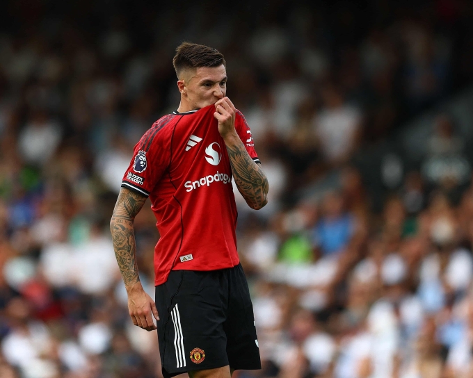 Sesko trong trận Fulham 1-1 Man Utd tối 24/8. Ảnh: Reuters
