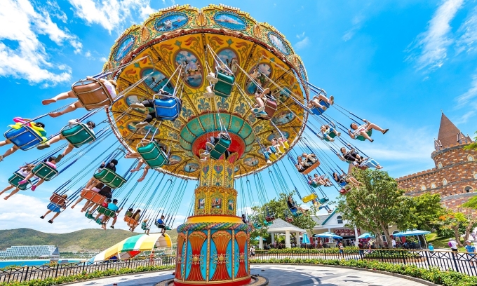Các trò chơi tại VinWonders Nha Trang. Ảnh: Shutterstock