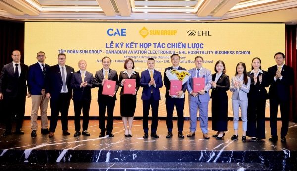 Sun Group: Hợp tác quốc tế đào tạo nhân lực hàng không, du lịch
