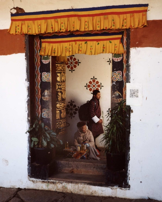 Đền Chimi Lhakhang ở quận Punakha. Ảnh: FT