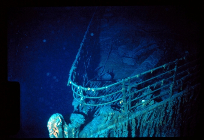 Xác tàu Titanic. Ảnh: Reuters