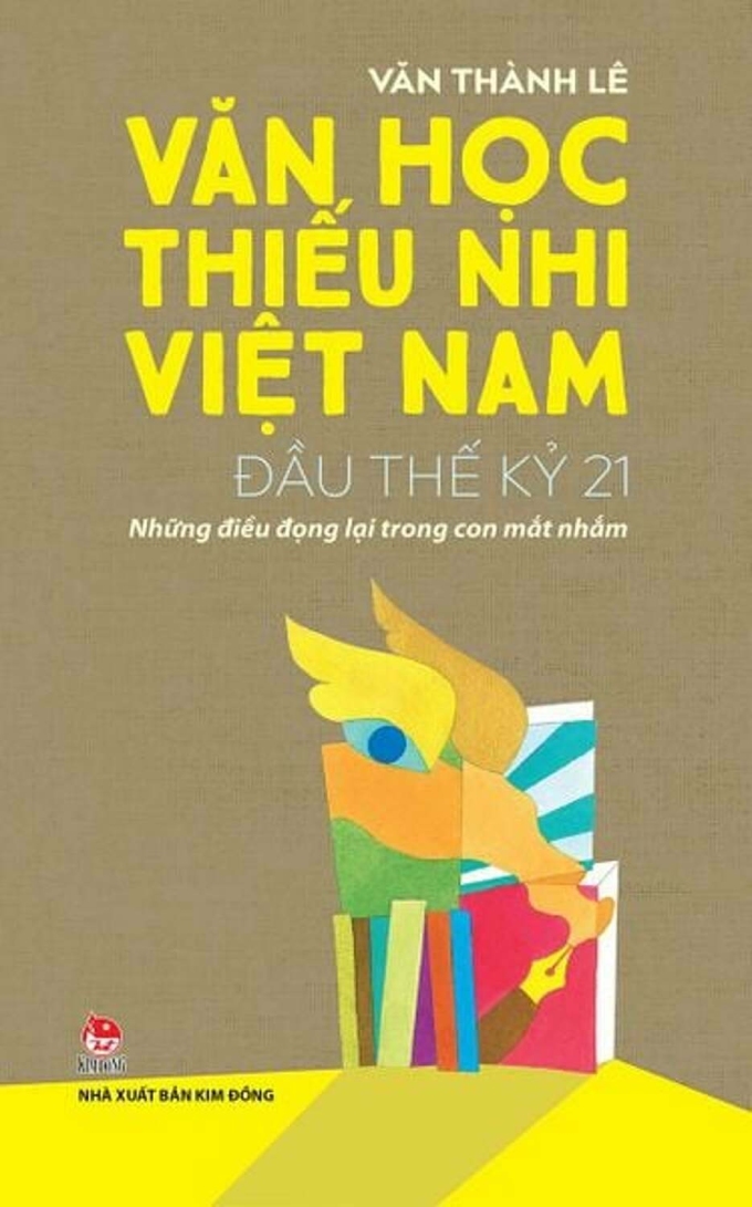 Bìa Văn học thiếu nhi Việt Nam đầu thế kỷ 21, sách 264 trang. Ảnh: NXB Kim Đồng