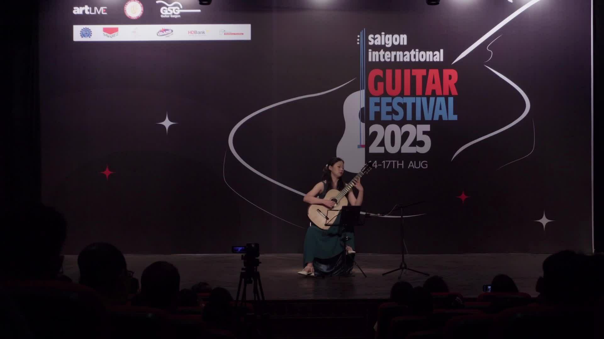 Tiết mục tại buổi khai mạc Liên hoan guitar quốc tế Sài Gòn 2025