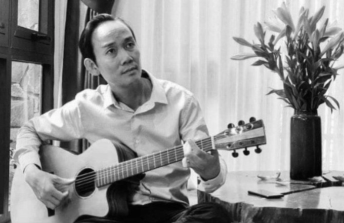 Chân dung nhà thơ Trần Nhật Minh (Khánh Văn). Ảnh: Tư liệu