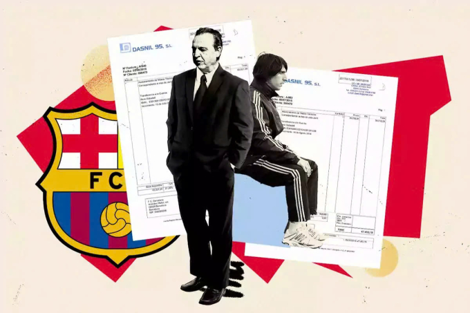 Barca và bê bối với trọng tài Negreira. Ảnh: Madrid-Barcelona