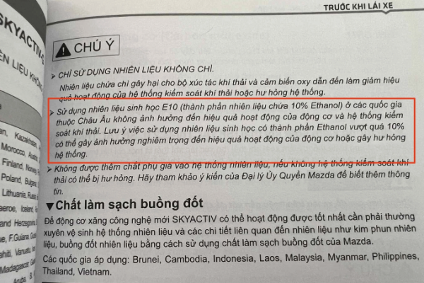 Xăng E10: Người dùng vẫn lo ngại về chất lượng