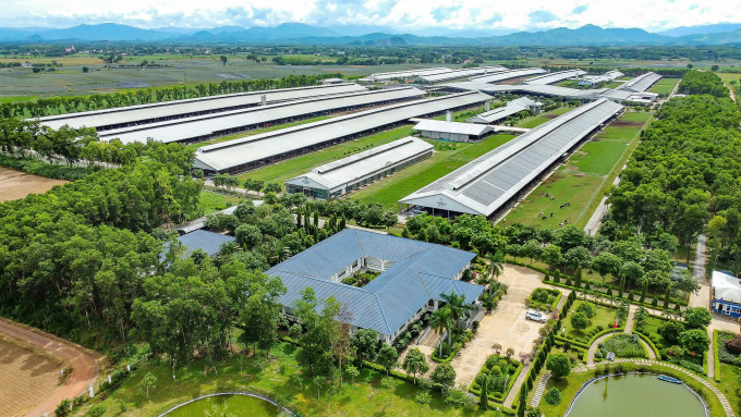Hệ thống trang trại của Vinamilk. Ảnh: Minh Anh